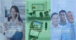 Desktop Screenshot of connectedliving.com